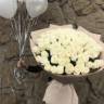 Из белых роз премиум